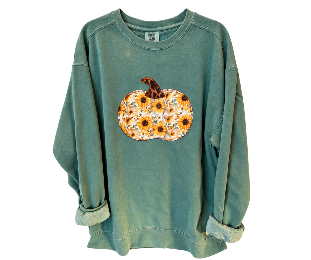 Sunflower Pumpkin Crewneck